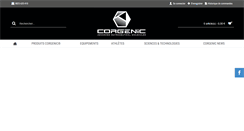 Desktop Screenshot of corgenic.com